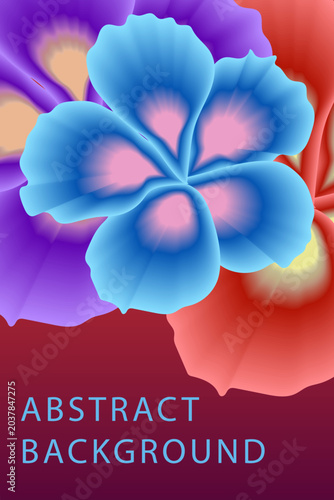 Happy Easter Greeting Card with Pink Flowers Floral Vector Design for Celebration and Invitation Decoration