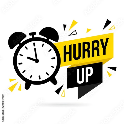 Urgent Alarm Clock Illustration