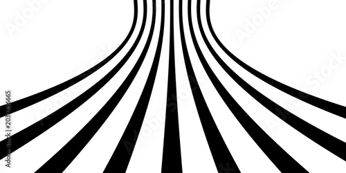 Photography 3d dimensional effect dynamic curve lines