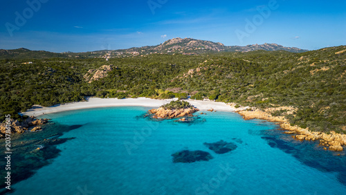 Foto The beautiful beach of Spiaggia del Principe