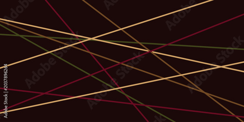 Billede på lærred random chaotic lines abstract design background