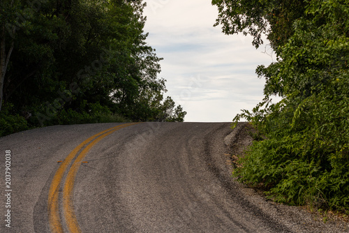 road in the countryside