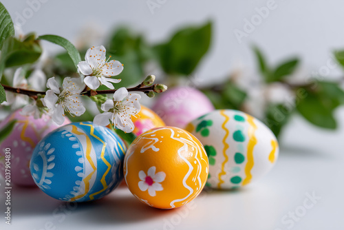 Decorative Painted Easter Eggs