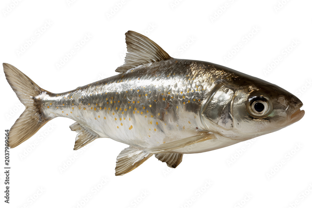 Fototapeta premium Close-up of Shiny Silver Fish