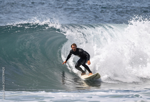 Big Wave Surfer Wipeout at Mavericks