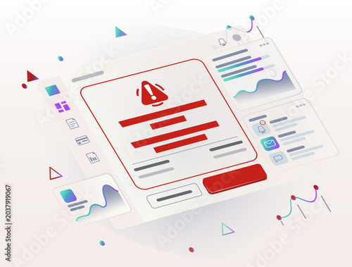 Overdue Invoice Alert Dashboard UI