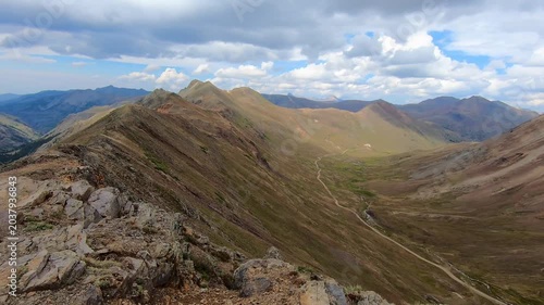 Engineer Pass Scenic Mountain Road Through the San Juan Mountains Colorado