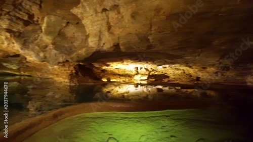Dungeon, cave, underground abyss, Padirac, France