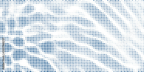 Schilderij op canvas Blue and white water ripples light surface overlay background