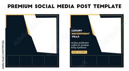 Foto Luxury Real Estate Instagram Carousel Template isolated transparent background,