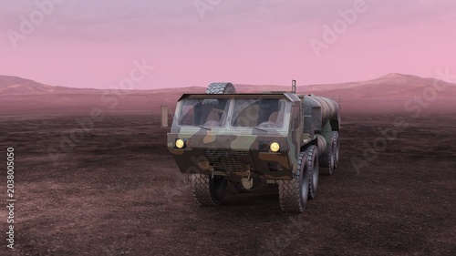 Foto トレーラー　3DCGレンダリング