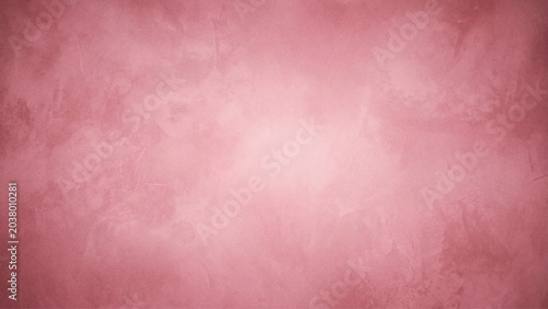 Pink textured background with subtle gradients and distressed surface.