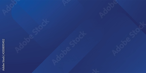 Bild auf Leinwand Abstract blue background with glowing geometric lines