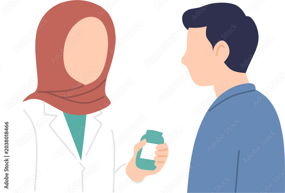 Fototapeta premium Modern pharmacy care.