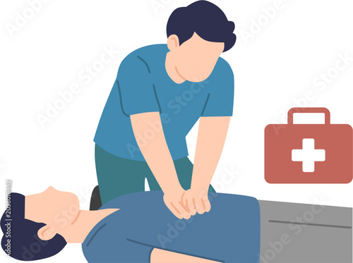 Lifesaving CPR demo