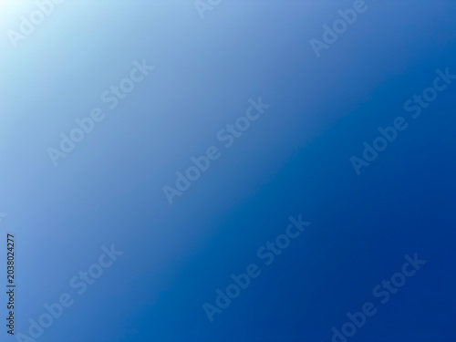 Fotografie Luminous atmospheric layers softly transition from bright empyrean to a rich, de