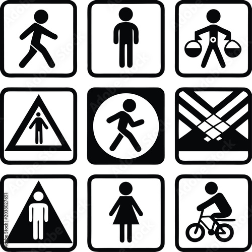 man and woman sign
