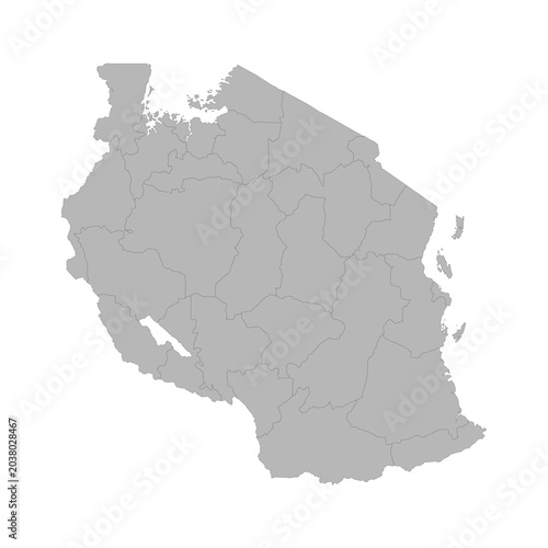 tanzania-political-map-vector.eps