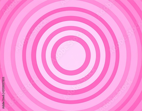 Concentric circles in shades of pink, radiating outward