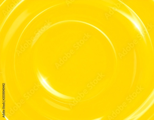 Concentric yellow circular ripples