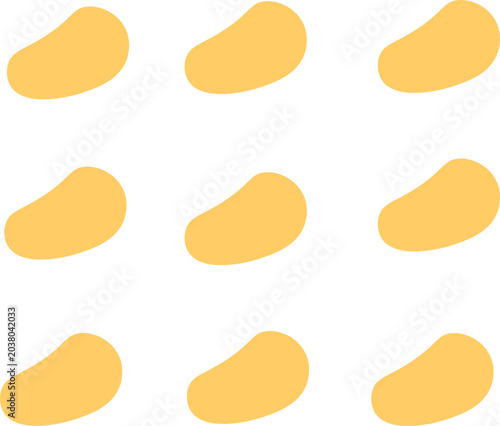 Nature Based Amorphous Organic Shape and Abstract Earthy Element