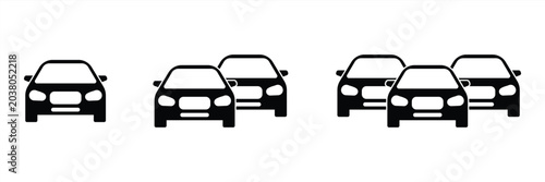 Fotografie Car icon set