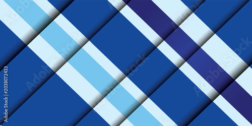 Bild auf Leinwand An abstract geometric pattern characterized by thick, diagonally overlapping lines