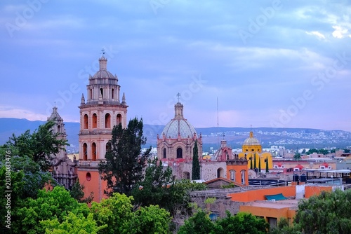 Historic Churches and Skyline of San Luis Potosi (San Luis Potosi, San Luis Potosi, Mexico)