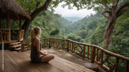 Digital detox retreat in the thai jungle tech-free zones amidst nature's serenity