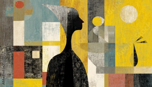 Abstract Art in Bold Geometric Styles