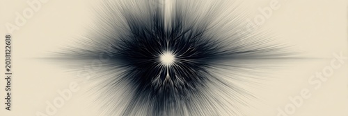 Abstract Burst of Light and Shadows UI