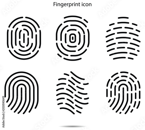 Fingerprint icon