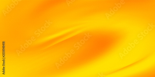 Cuadro en lienzo Abstract yellow orange gradient background with a flowing wave pattern forming a