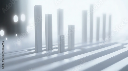 Realistic Commercial Infographics with Minimalist Design.