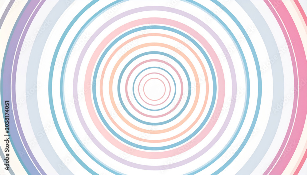 Naklejka premium Gradient circle rings vector