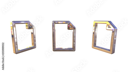 Tableau sur toile Remove Document 3D Icon Minus Crystal Violet Glass Delete Discard Transparent Re