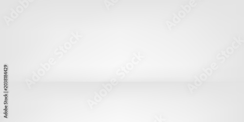 Modern color gray gradient spotlight curve line room perspective texture background. Studio backdrop wallpaper abstract