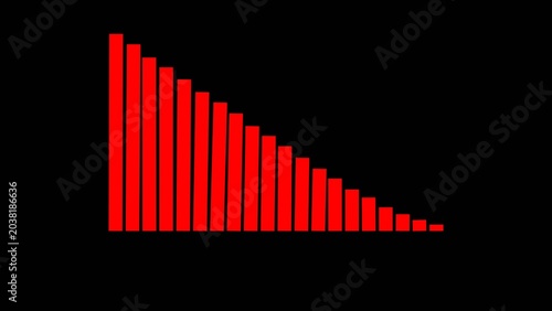 stock business down market illustrations.