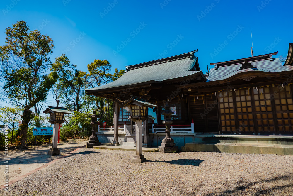 Obraz premium 【熊本】荒尾の四山神社