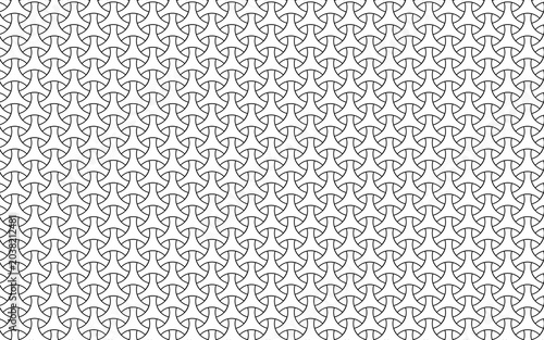 Geometric triangle seamless pattern, metal texture background