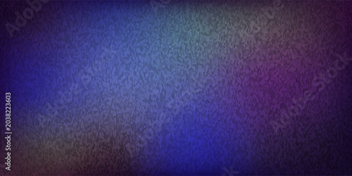 Tableau sur toile Grainy abstract background, noisy color gradient purple green blue pink vibrant