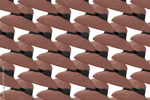 Close-up of brown roof tiles pattern