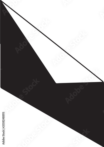 Geometric shapes, black and white, abstract background, vector graphics