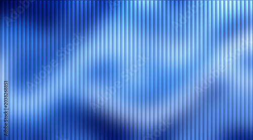 Konstfotografi Glowing blue vertical metallic ribbon texture with subtle gradient shading