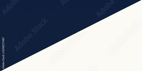 Konstfotografi Two tone diagonal split business background with dark navy upper left triangle a