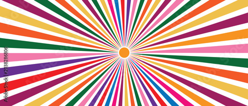 Tableau sur toile Vector set of groovy hippie 70s backgrounds