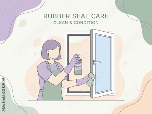 car care and cleaning vector