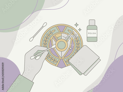 car care and cleaning vector