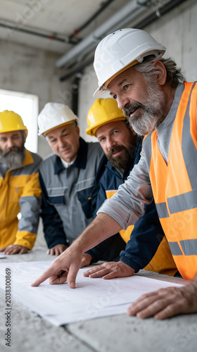 Construction Crew Collabora...