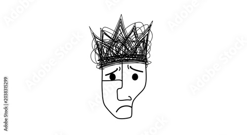 man with mask